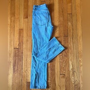 American Eagle Split Hem Bootcut Jeans (4)